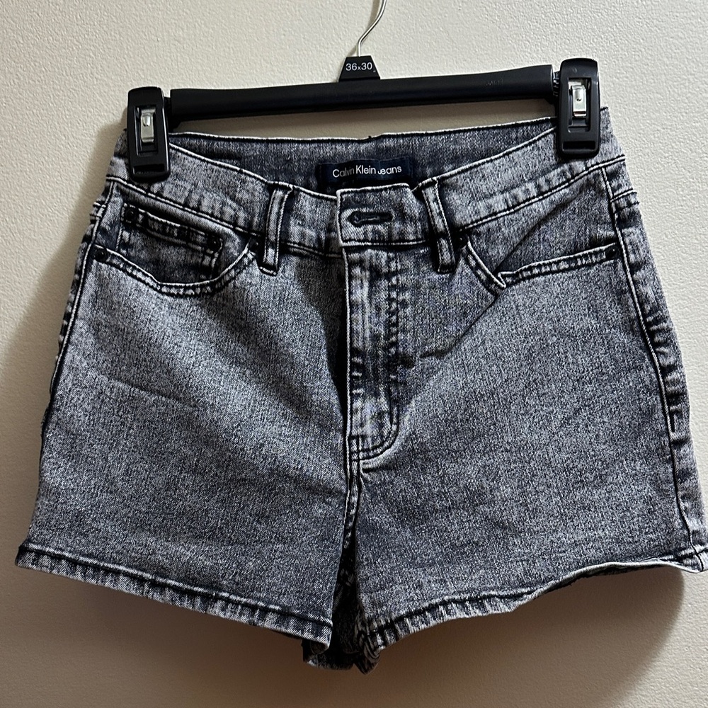Calvin Klein Women's Black Denim Shorts
